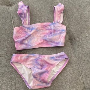 RANDOM HEARTS PINK/PURPLE BIKINI - sz 5